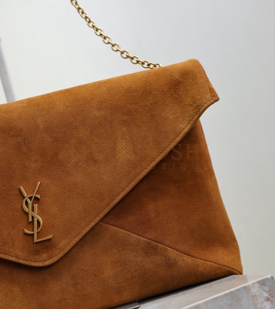 Sa1nt Lau*nt Y51 Envelope Chain Wallet Bag Lambskin 35×22×3cm