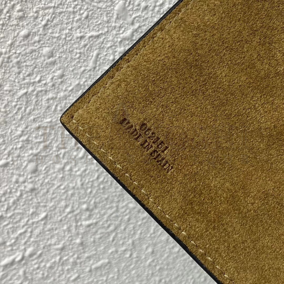 L0ew* Anagram Medium Tote Bag In Black Calfskin Master Quality