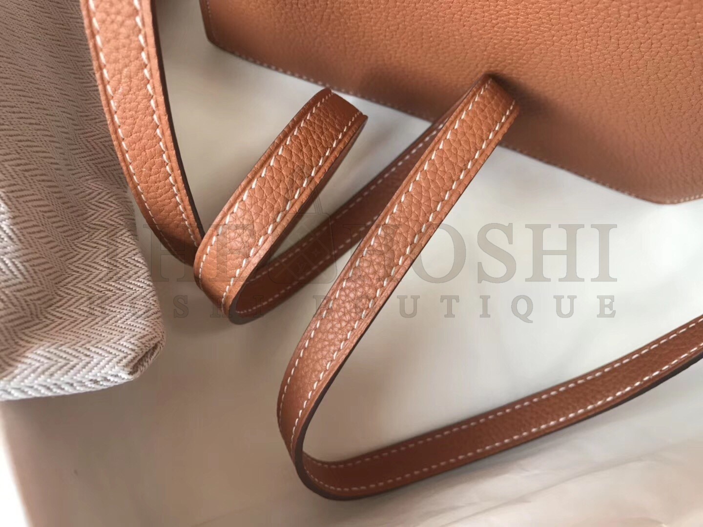 H**me5 Mini Sac Roulis 18cm Bag In Brown Evercolor Calfskin Master Quality