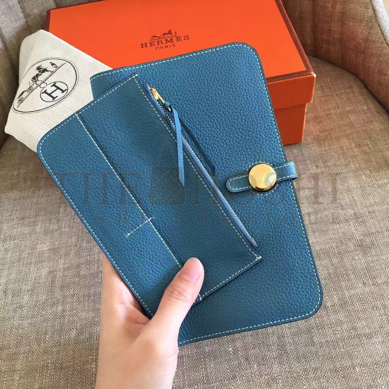 H**me5 Blue Jean Dogon Duo Combined Wallet Master Quality