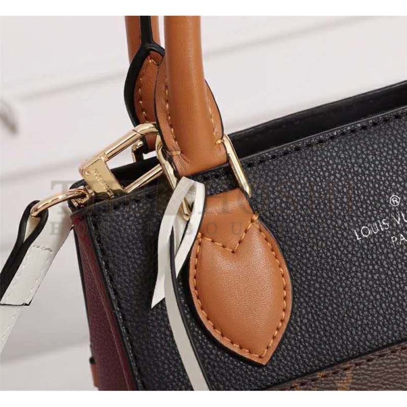 L0vis Vvtt0n LV Women Fold Tote MM Monogram Canvas Calfskin Leather Master Quality