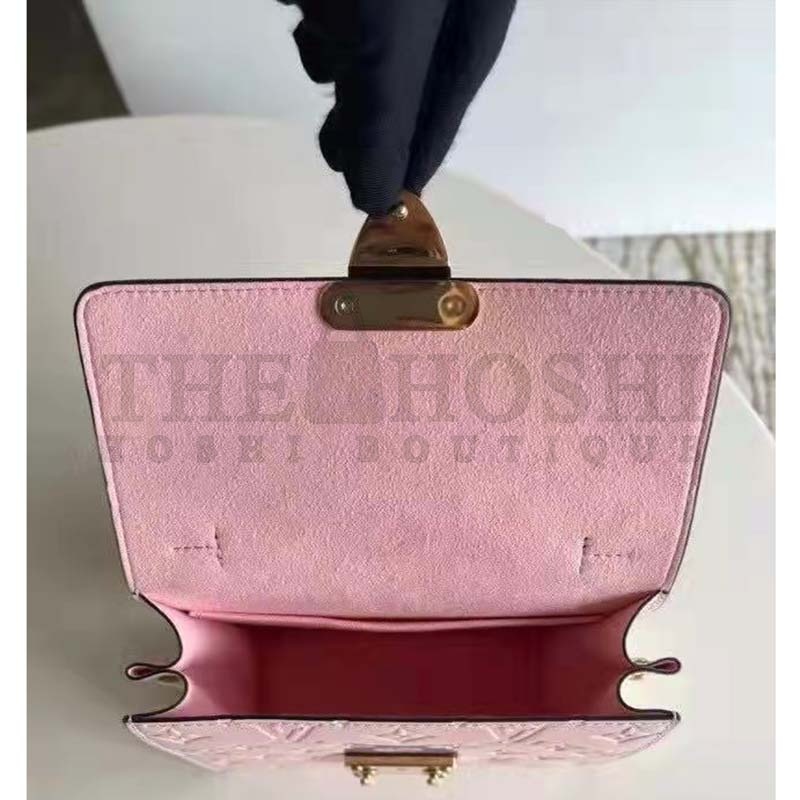 L0vis Vvtt0n LV Women Spring Street in Monogram Canvas Vernis Patent Epi Leather Master Quality