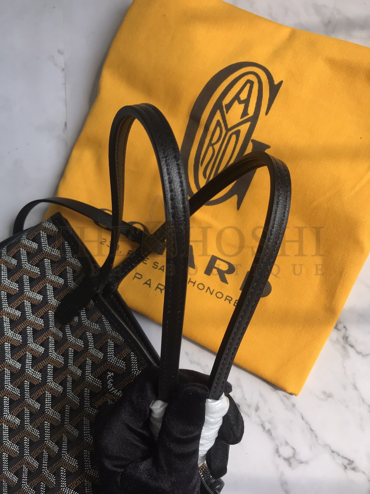 G09ard Anjou Tote Schwarz Double-sided use  bag  Mini size：20cm    PM size：34cm    GM size：39cm Master Quality