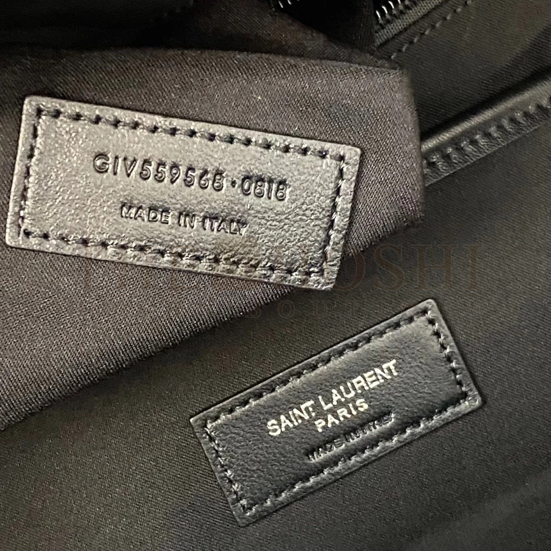 Sa1nt Lau*nt City Backpacks In Black Canvas Master Quality