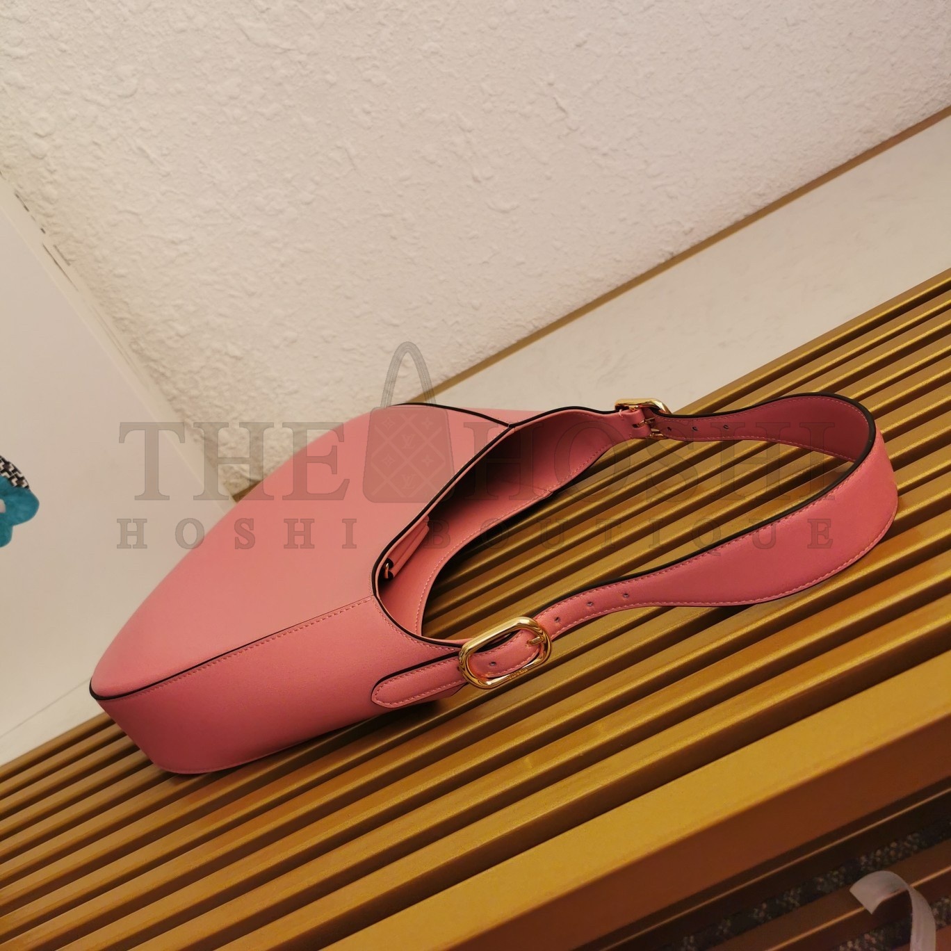 Pra*a Shoulder Bag in Pink Leather Master Quality