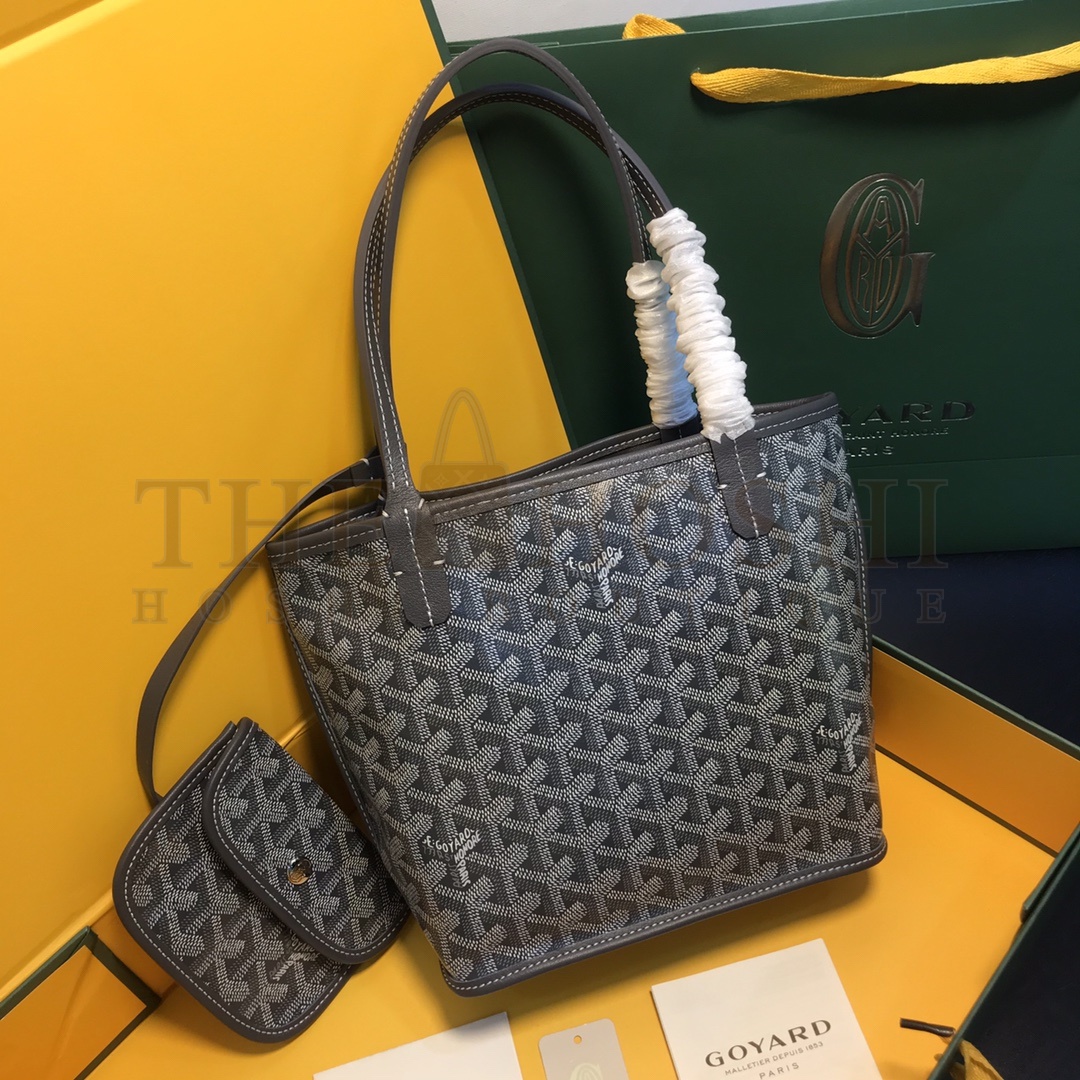 G09ard Anjou Tote Schwarz Double-sided use  bag  Mini size：20cm    PM size：34cm    GM size：39cm Master Quality