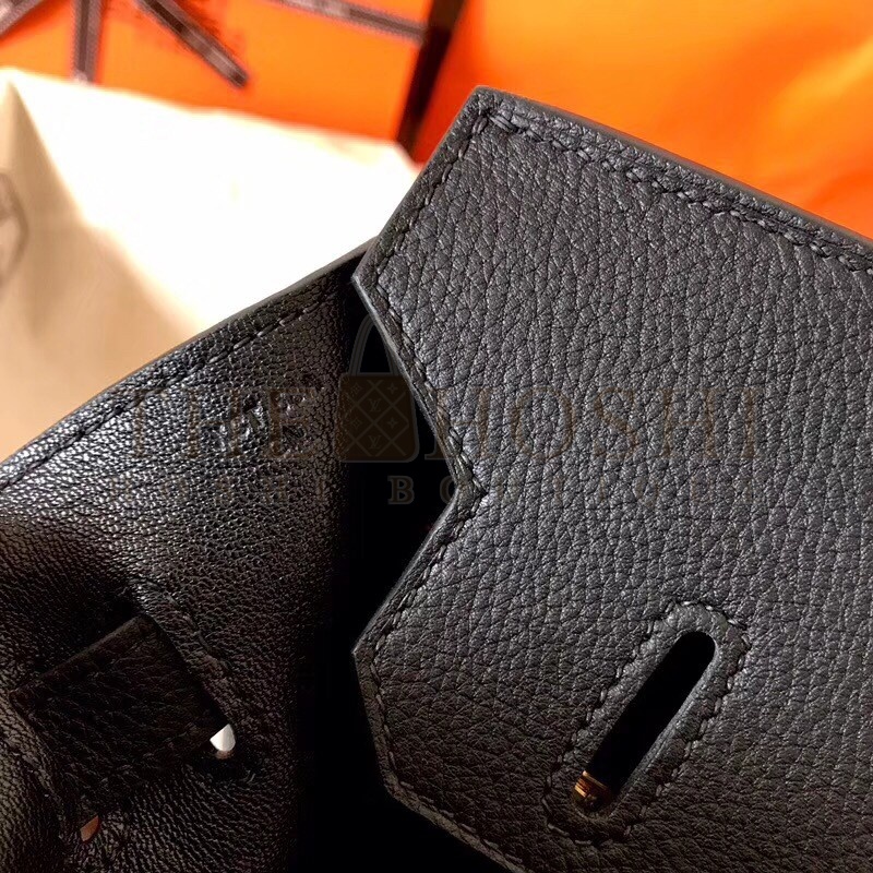H**me5 Noir Birkin 30cm Clemence Handmade Bag Master Quality
