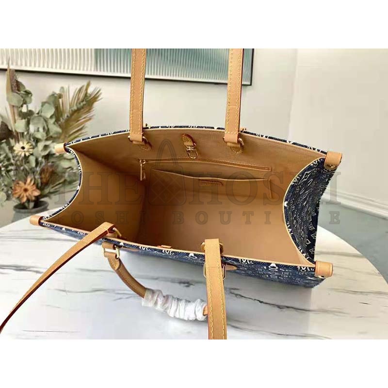 L0vis Vvtt0n LV Women Since 1854 OnTheGo MM Tote Monogram Flowers Canvas Master Quality