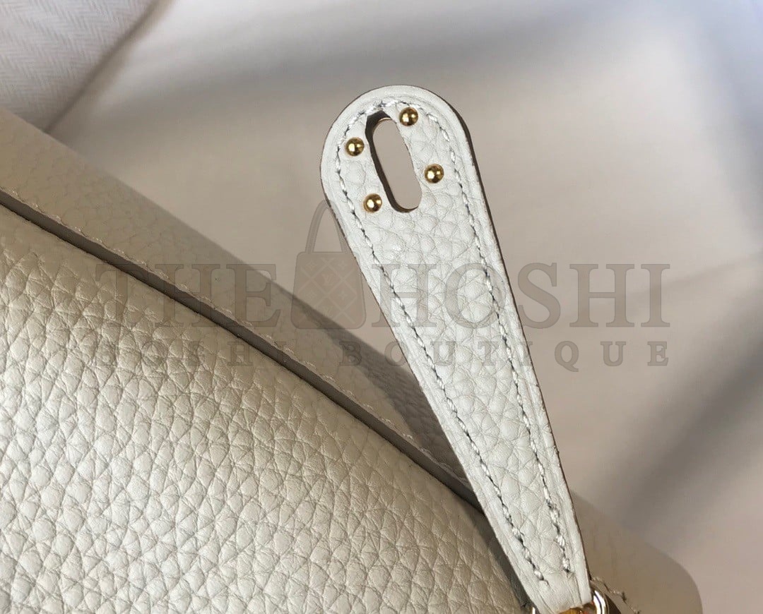 H**me5 Lindy Mini Bag In Craie Clemence Leather GHW Master Quality