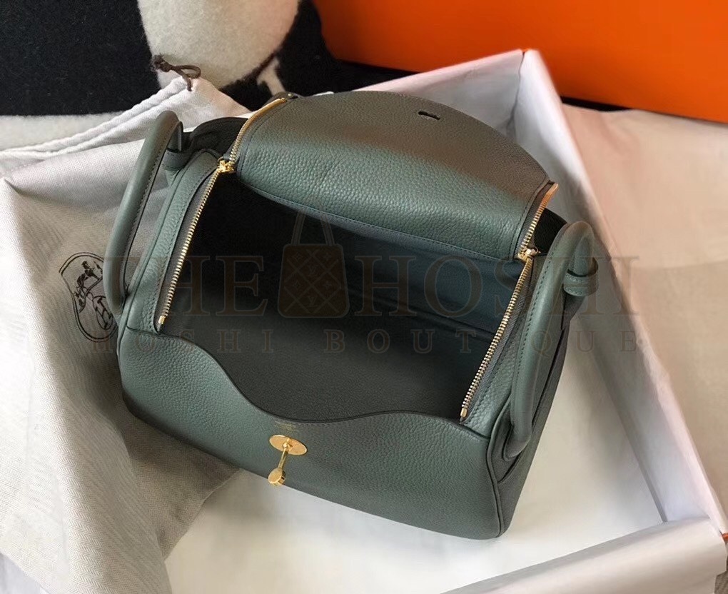 H**me5 Lindy 26cm Bag In Vert Amande Clemence With GHW Master Quality