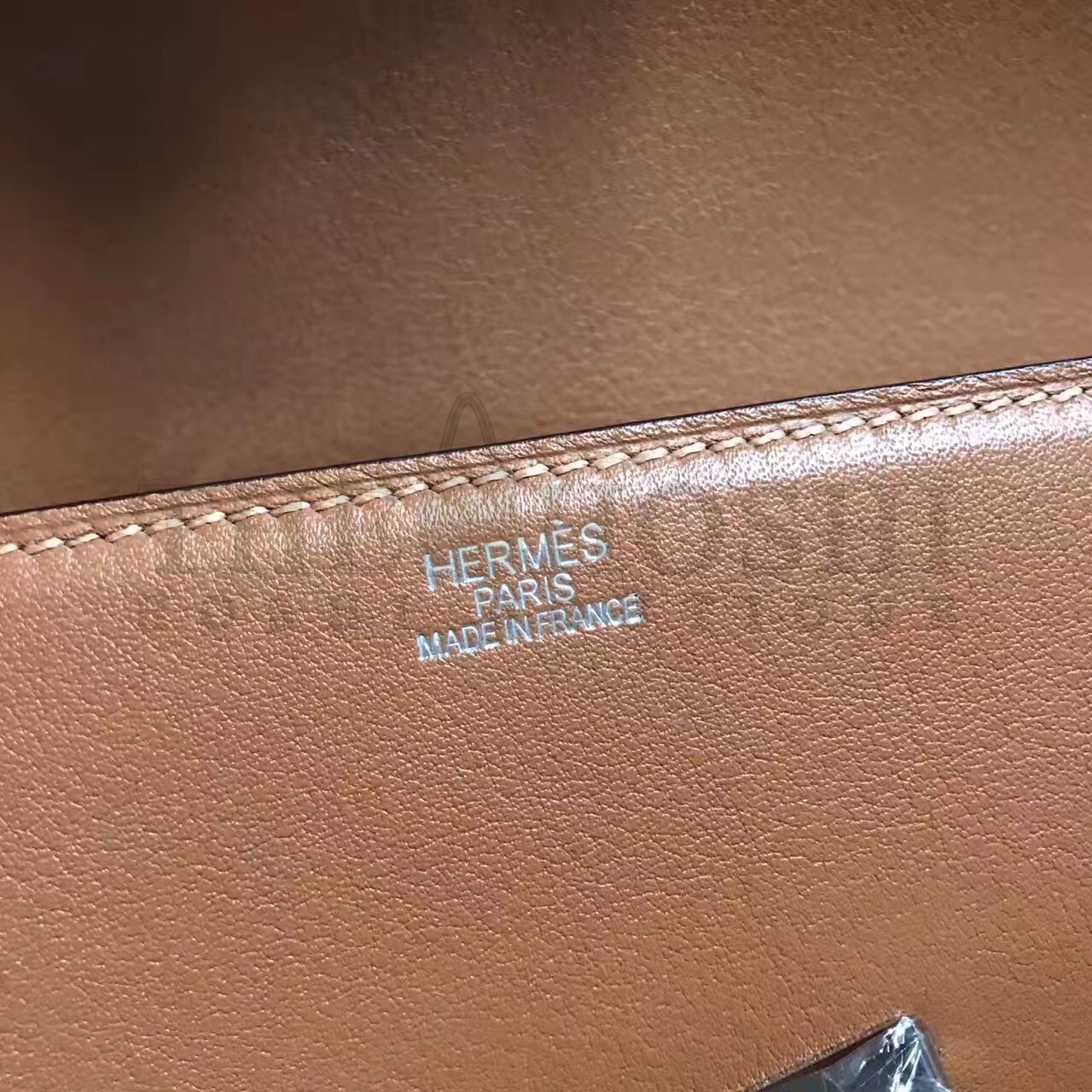 H**me5 Handmade Egee Clutch In Caramel Swift Leather Master Quality