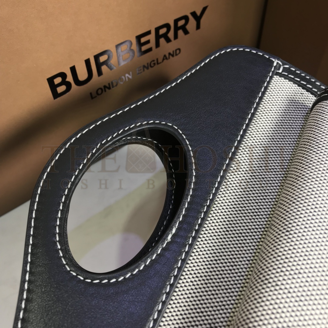 Bv*b*rry Pocket Bag - Canvas and Leather Trim 26.5x23x6 CM Master Quality