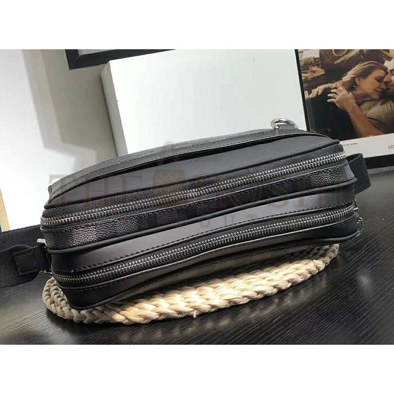 L0vis Vvtt0n LV Men Trocadero Messenger Bag Damier Graphite Canvas Master Quality