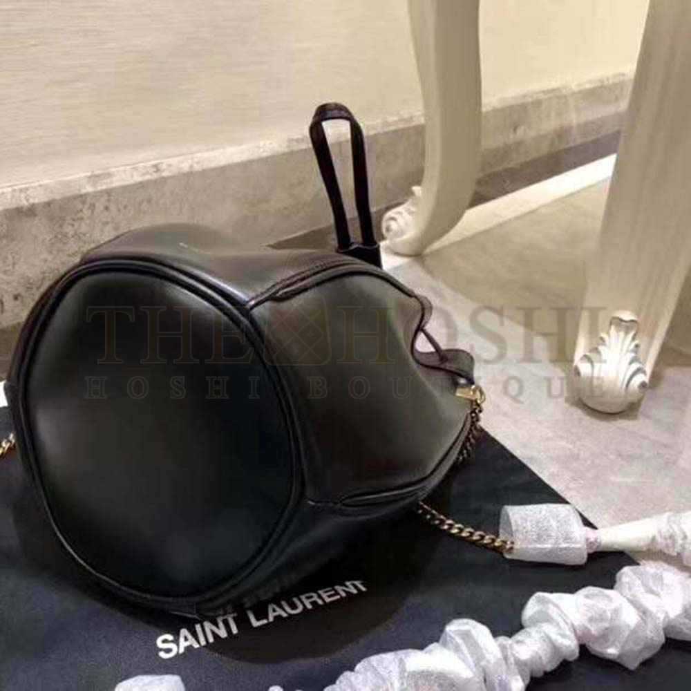 Sa1nt Lau*nt Y51 Women Saffiano Leather Mini Shoulder Bag-Black Master Quality