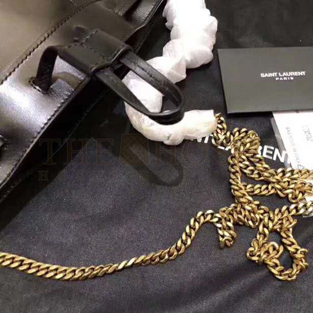 Sa1nt Lau*nt Y51 Women Saffiano Leather Mini Shoulder Bag-Black Master Quality