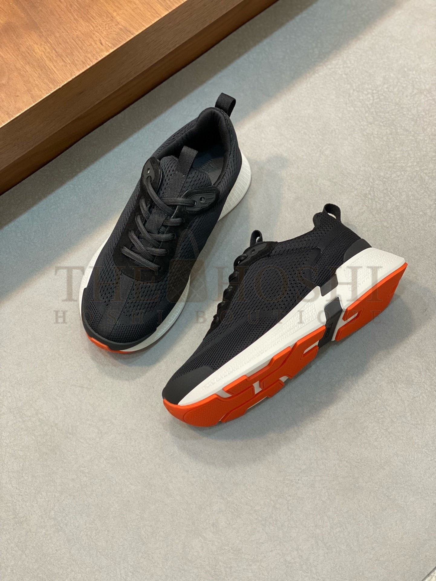 H**me5 Heros Sneakers in Black Technical Knit Master Quality