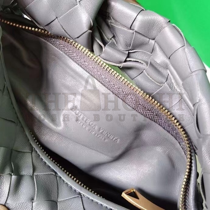 B0tt*ga Ven*ta Mini BV Jodie Bag In Thunder Woven Leather Master Quality