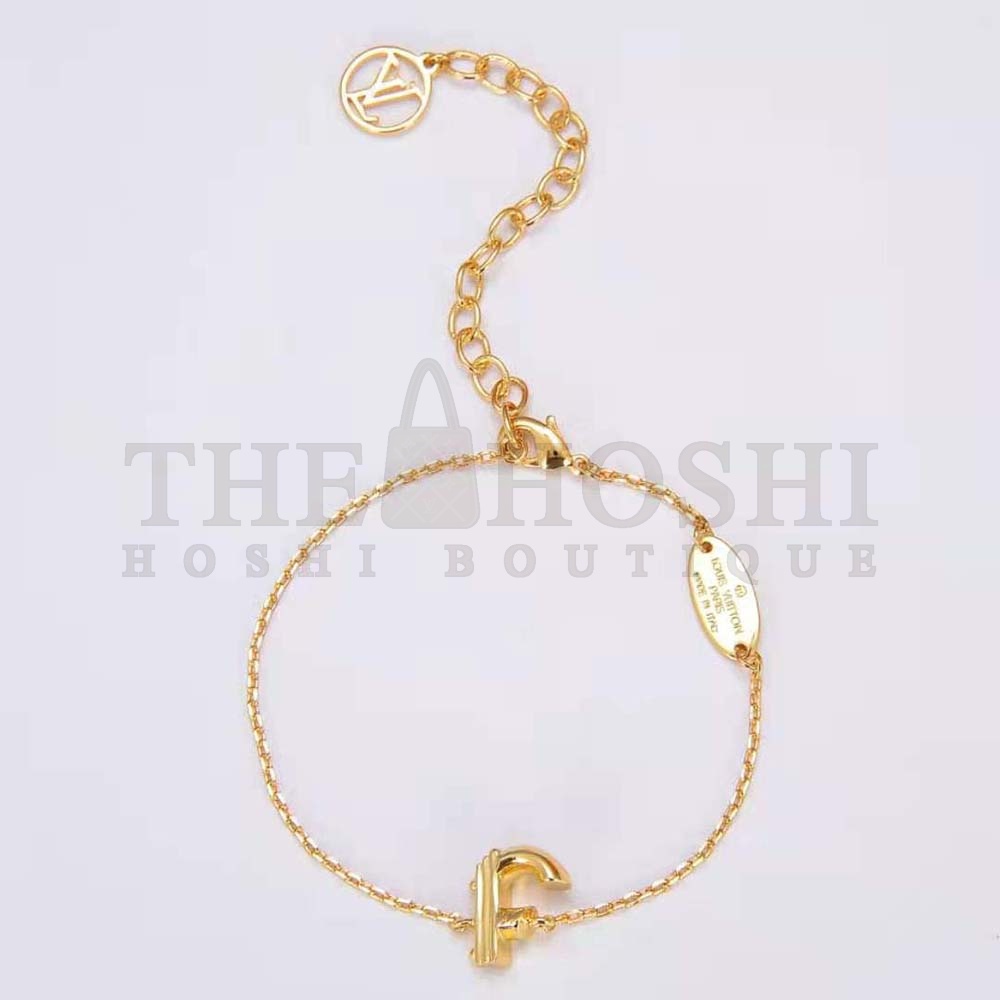 L0vis Vvtt0n Women LV & Me Bracelet Letter F Master Quality