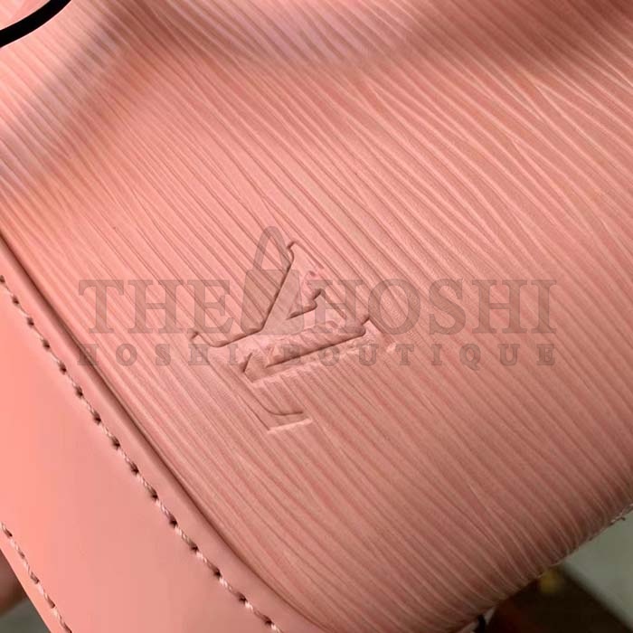 L0vis Vvtt0n LV Women Alma BB Handbag Rose Trianon Pink Epi Grained Cowhide Leather Master Quality