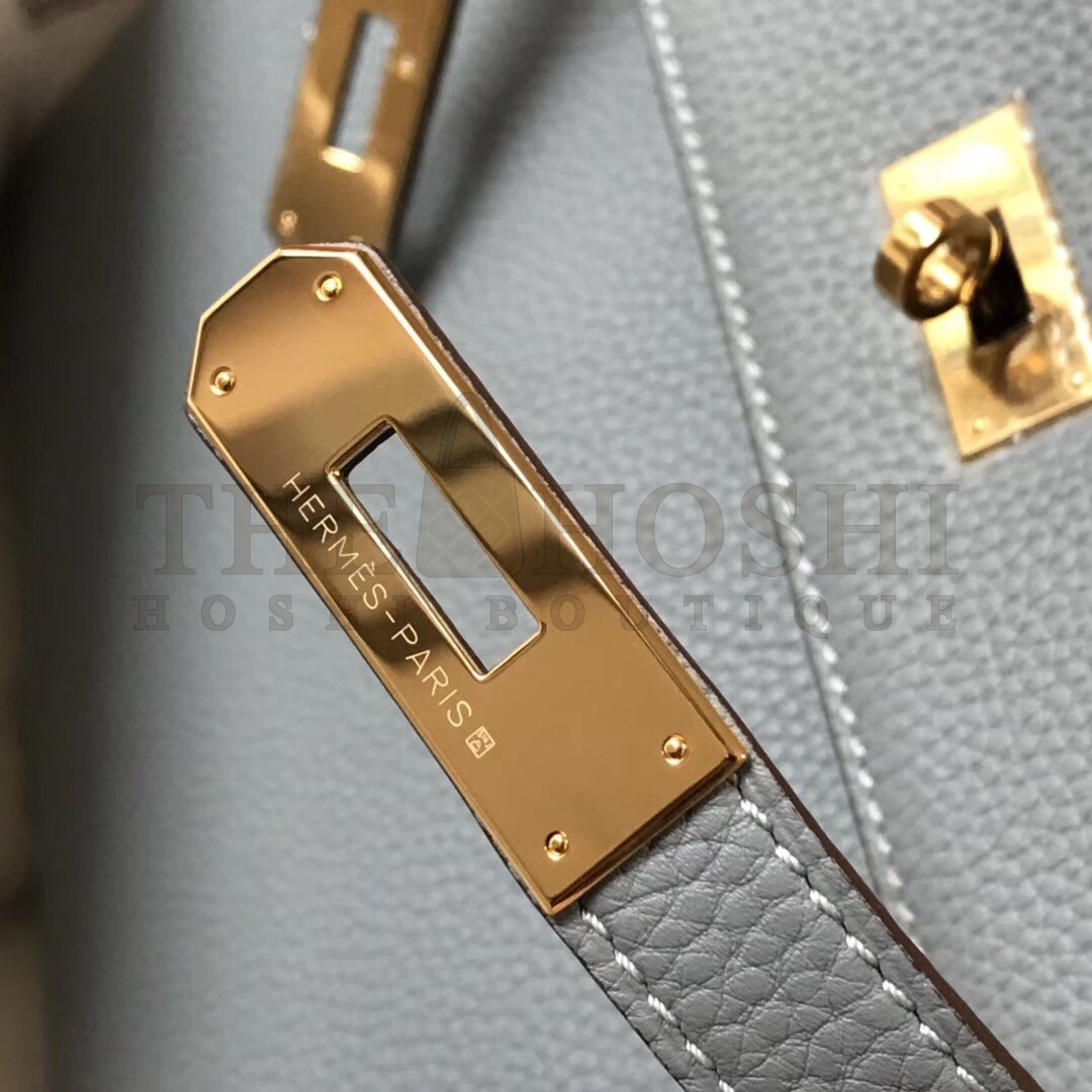 H**me5 Blue Lin Clemence Kelly 32cm Retourne Bag Master Quality