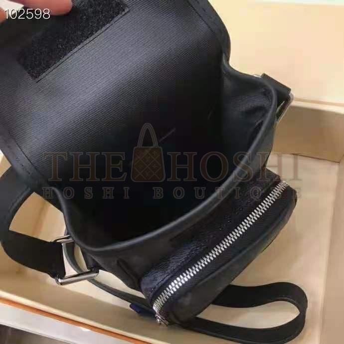 L0vis Vvtt0n LV Men Nano Amazon Messenger Monogram Pastel Noir Coated Canvas Master Quality