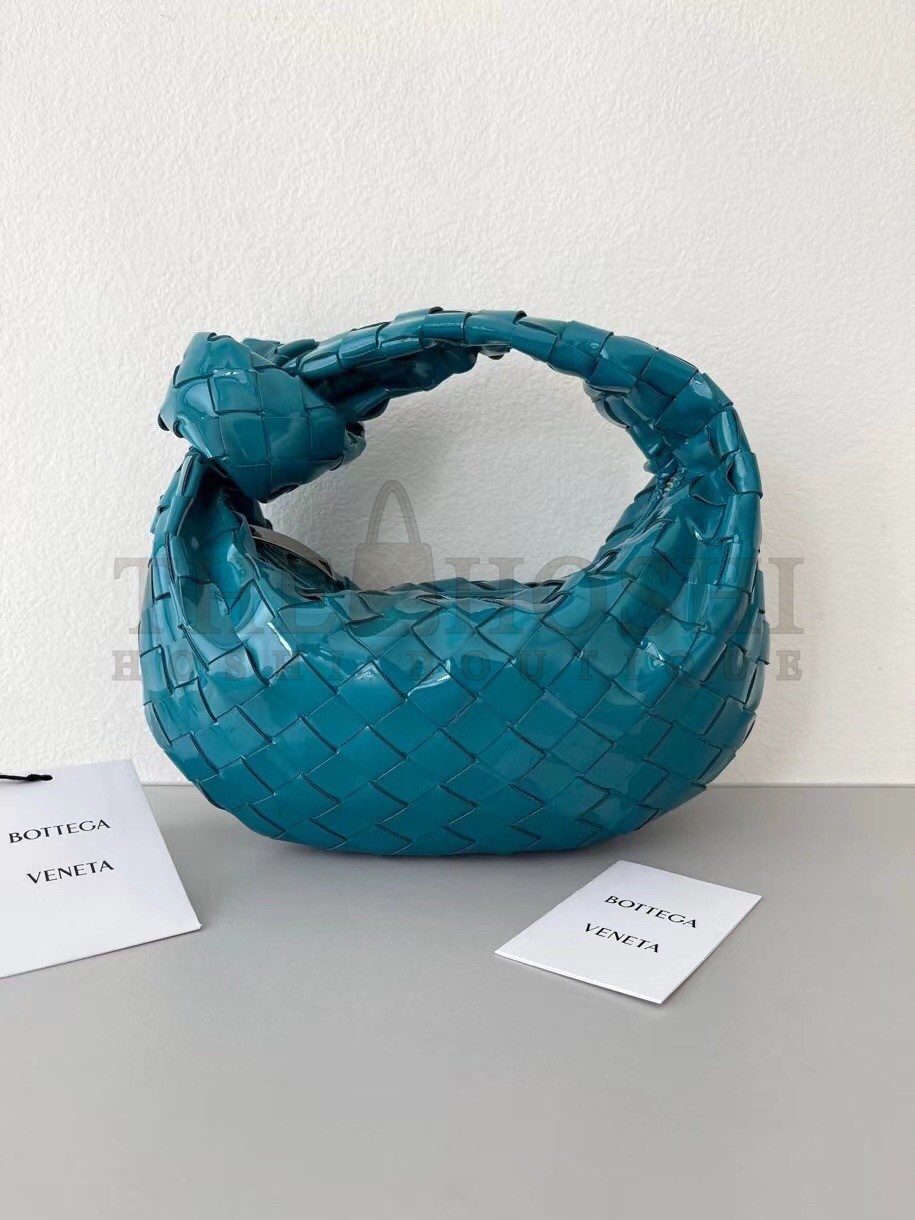 B0tt*ga Ven*ta BV Jodie Mini Bag In Blaster Intrecciato Patent Leather Master Quality