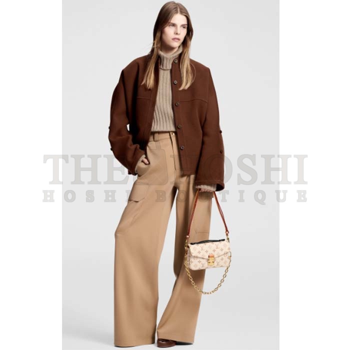 L0vis Vvtt0n LV Women Pochette Metis East West Bag Monogram Dune Coated Canvas Cowhide-Leather Master Quality