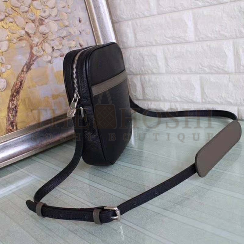 L0vis Vvtt0n LV Men Danube Slim PM City Bag-Black Master Quality