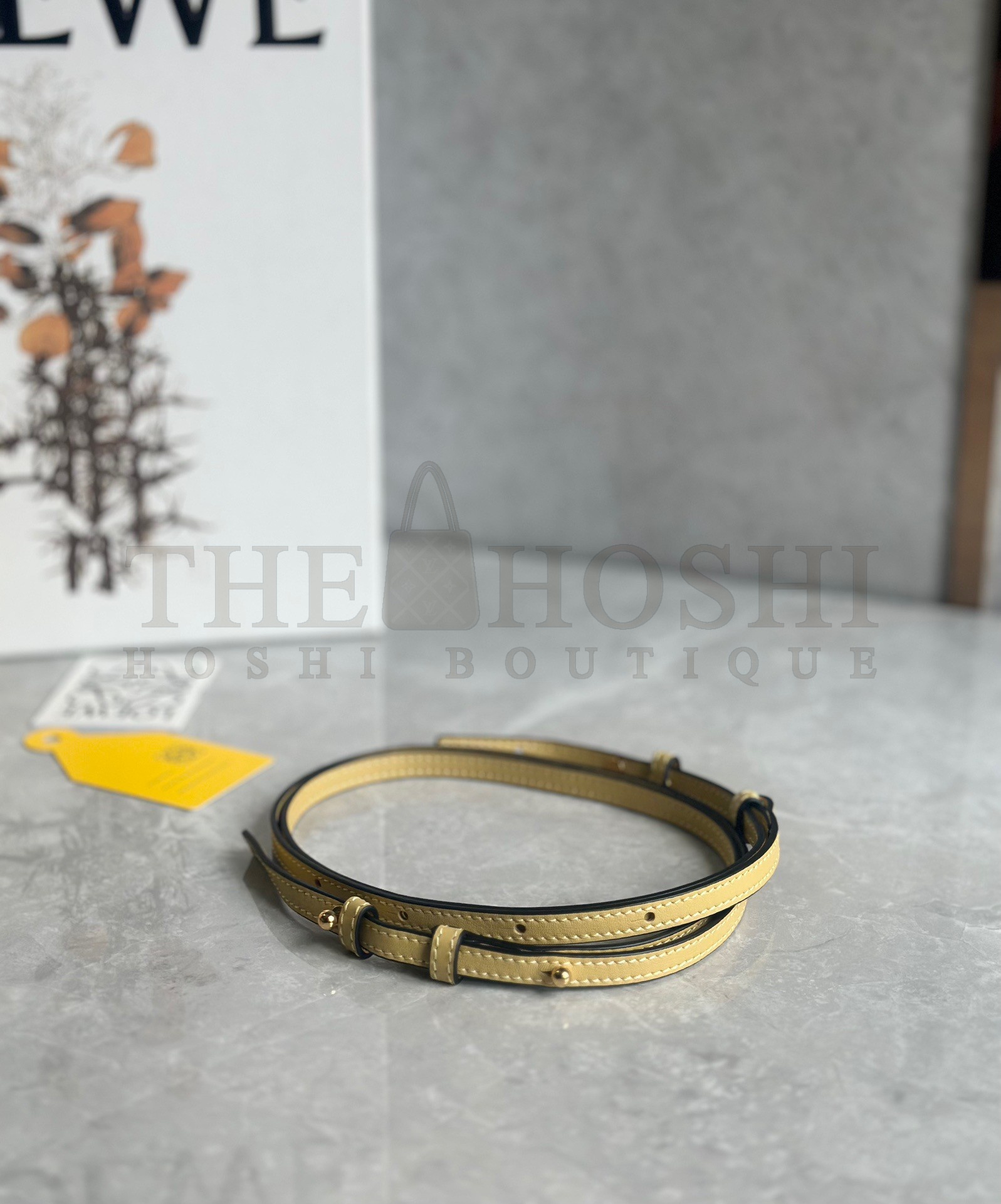 L0ew* Flamenco Clutch Bag In Dark Butter Calfskin Master Quality