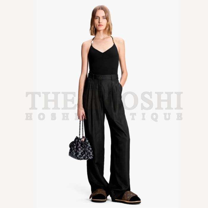 L0vis Vvtt0n LV Women Bella Bucket Bag Black Perforated Mahina Calf Leather Master Quality