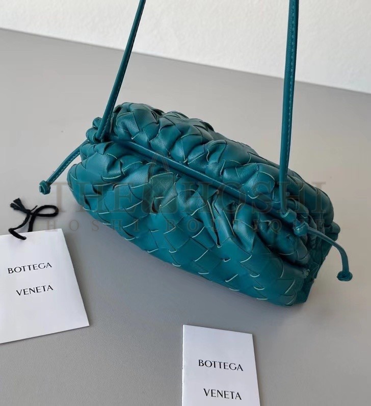 B0tt*ga Ven*ta Mini Pouch In Mallard Intrecciato Lambskin Master Quality