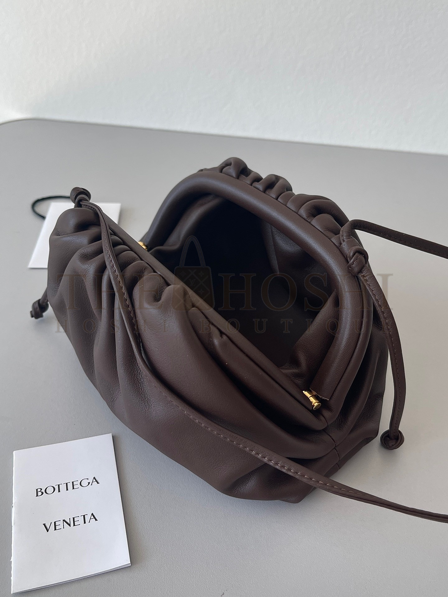 B0tt*ga Ven*ta Mini Pouch Bag In Fondant Calfskin Master Quality