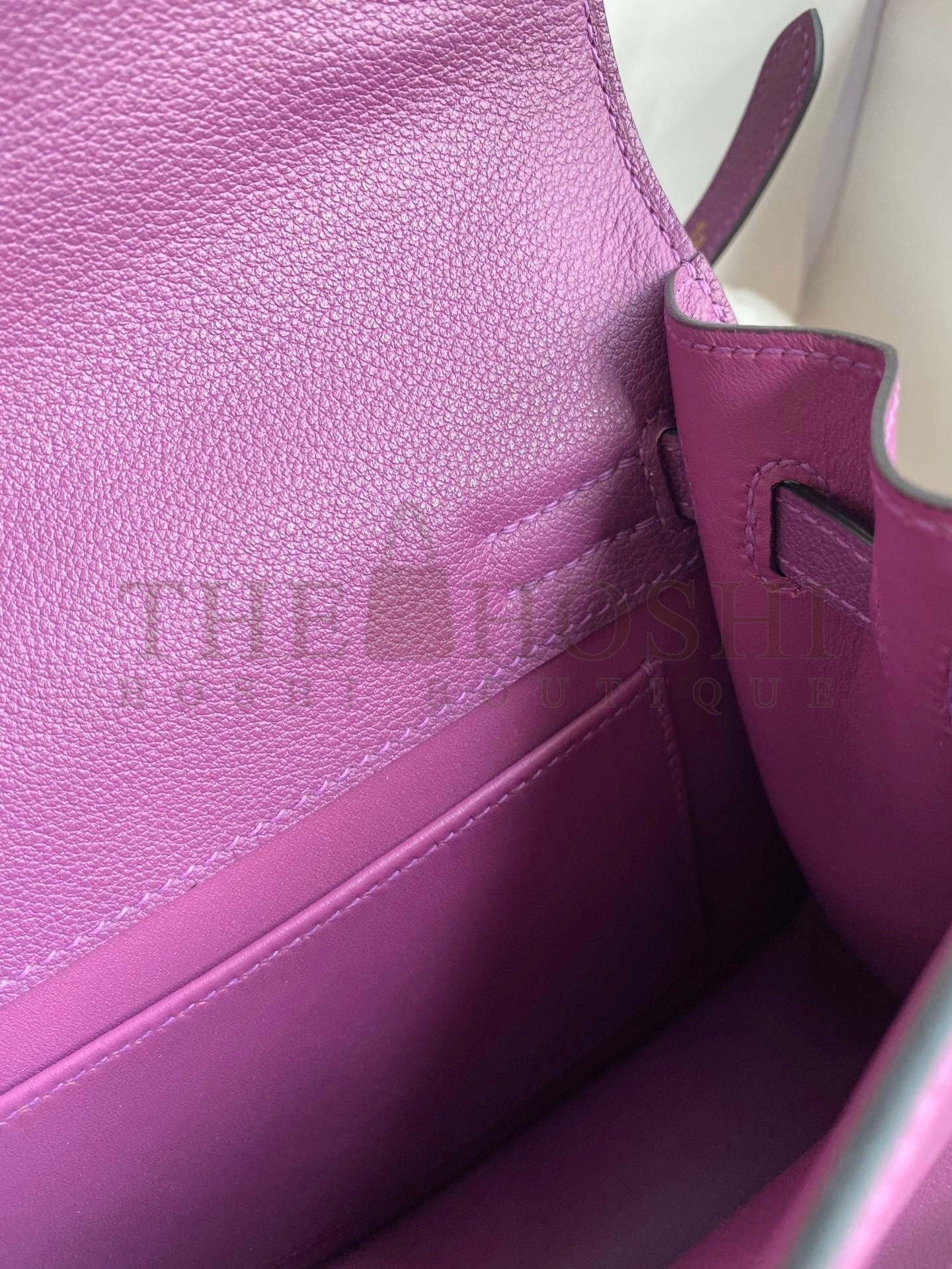 H**me5 Kelly Danse II Handmade Bag In Anemone Evercolor Calfskin Master Quality