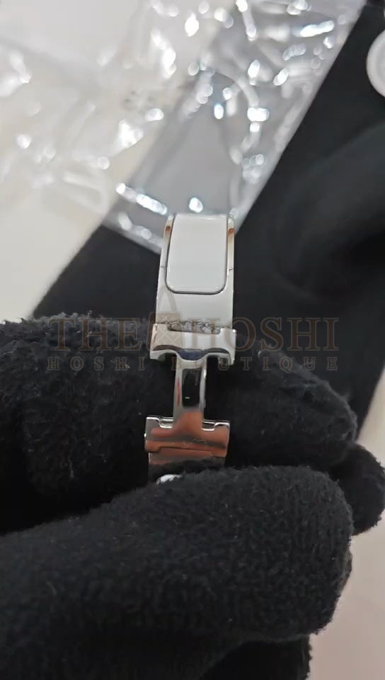 Fake H**me5 Bracelet, Clic H bracelet Dupe, White Enamel Bracelet, Three Color Master Quality