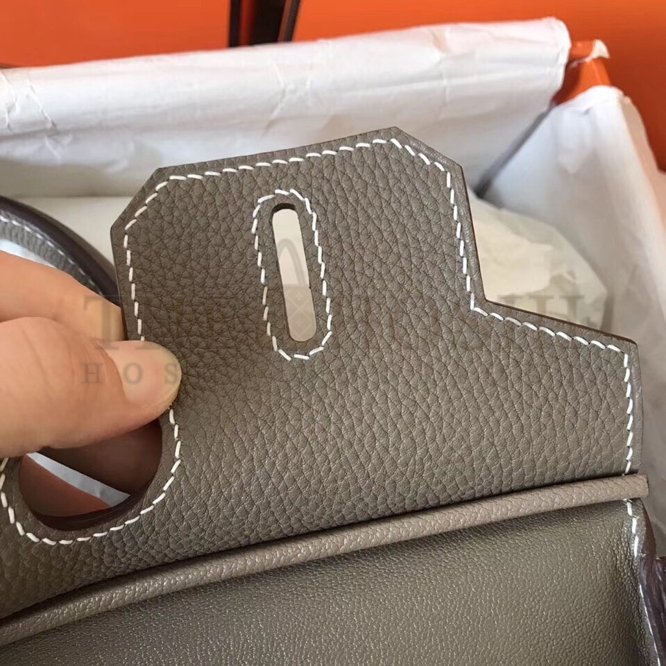 H**me5 Etain Birkin 30cm Clemence Handmade Bag Master Quality