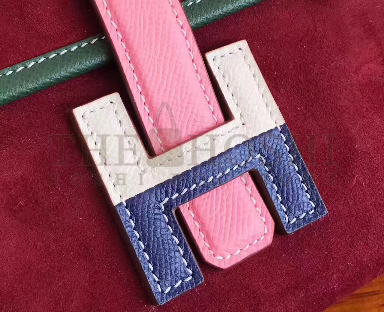 H**me5 Bordeaux Suede Jige Elan 29 Clutch Bag Master Quality