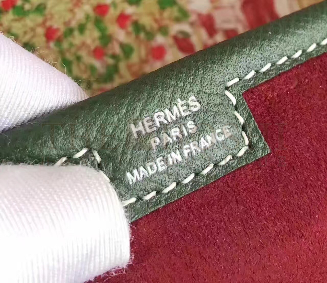 H**me5 Bordeaux Suede Jige Elan 29 Clutch Bag Master Quality