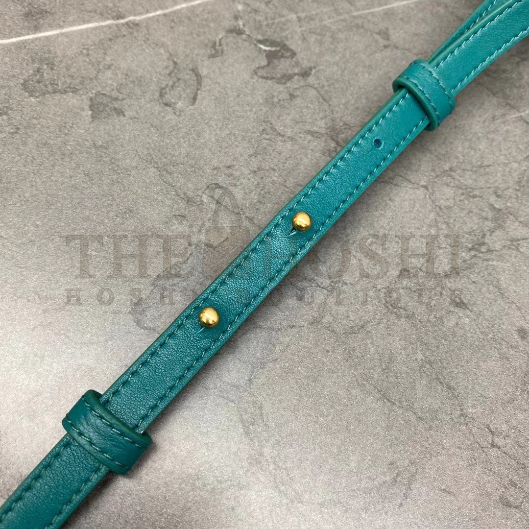 B0tt*ga Ven*ta Small Point Top Handle Bag In Mallard Nappa Leather Master Quality