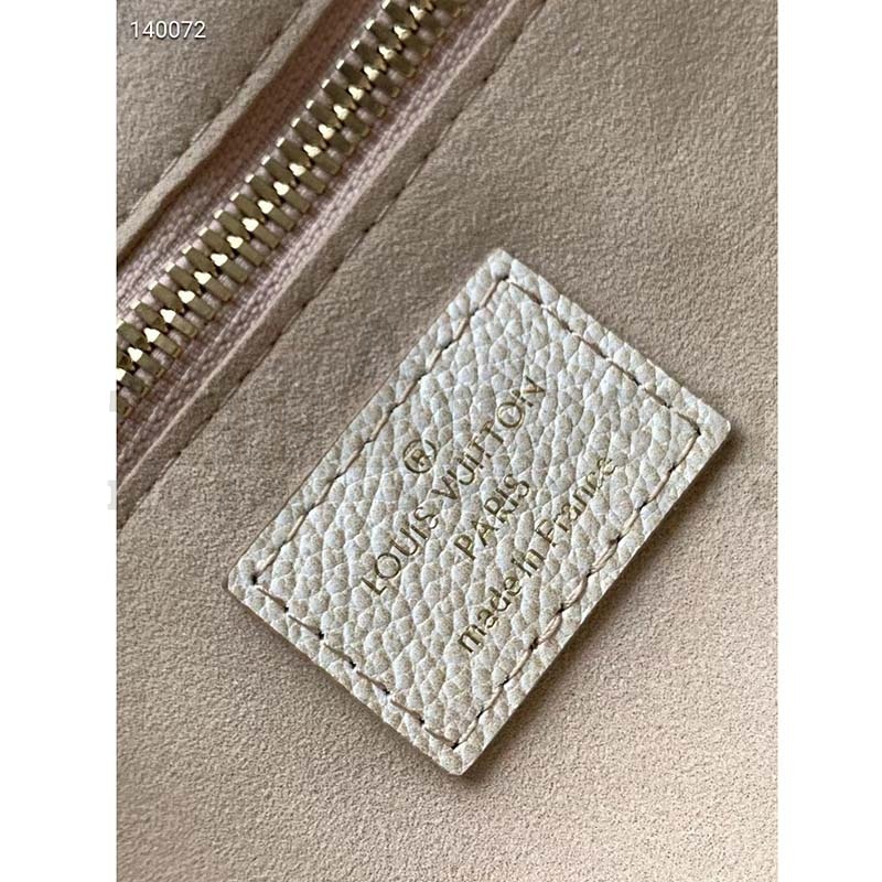 L0vis Vvtt0n Women LV Neverfull MM Carryall Tote Beige Sprayed Embossed Grained Cowhide Master Quality