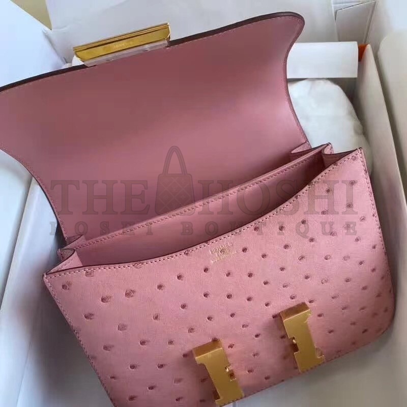 H**me5 Terre Cutie Ostrich Constance 24cm Bag Master Quality