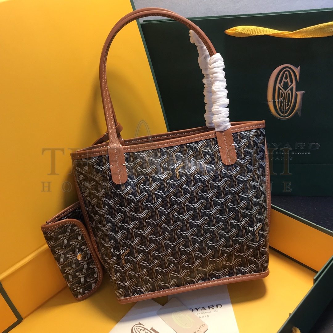 G09ard Anjou Tote Schwarz Double-sided use  bag  Mini size：20cm    PM size：34cm    GM size：39cm Master Quality