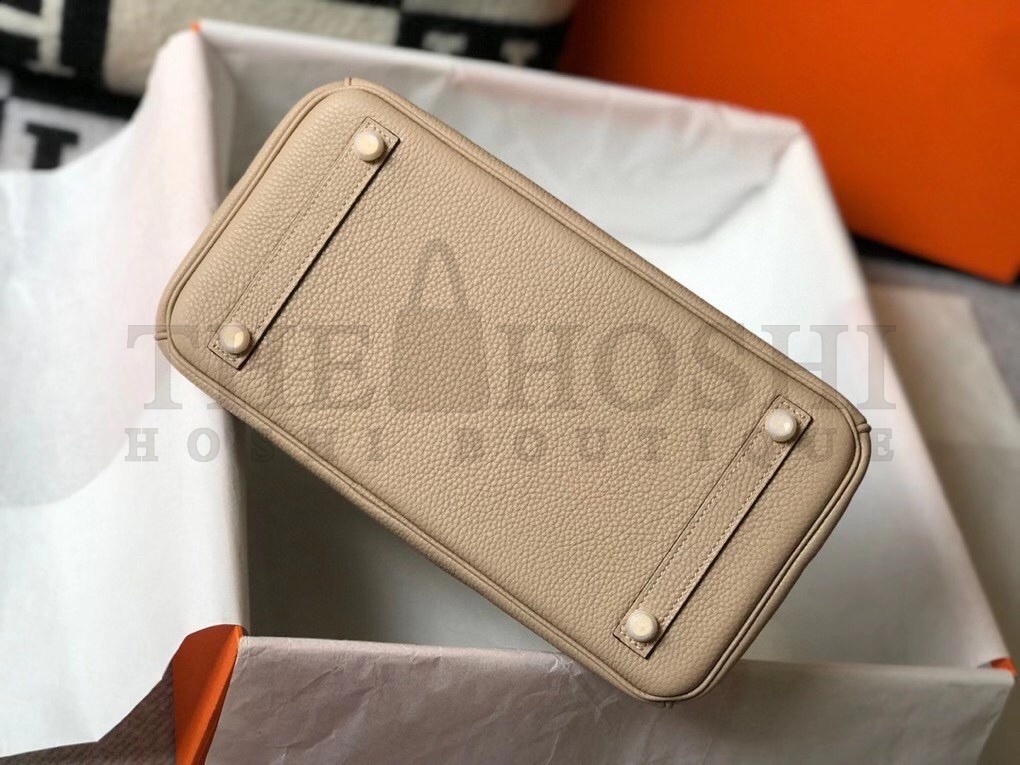 H**me5 Birkin 30 Bag in Trench Clemence Leather with GHW Master Quality