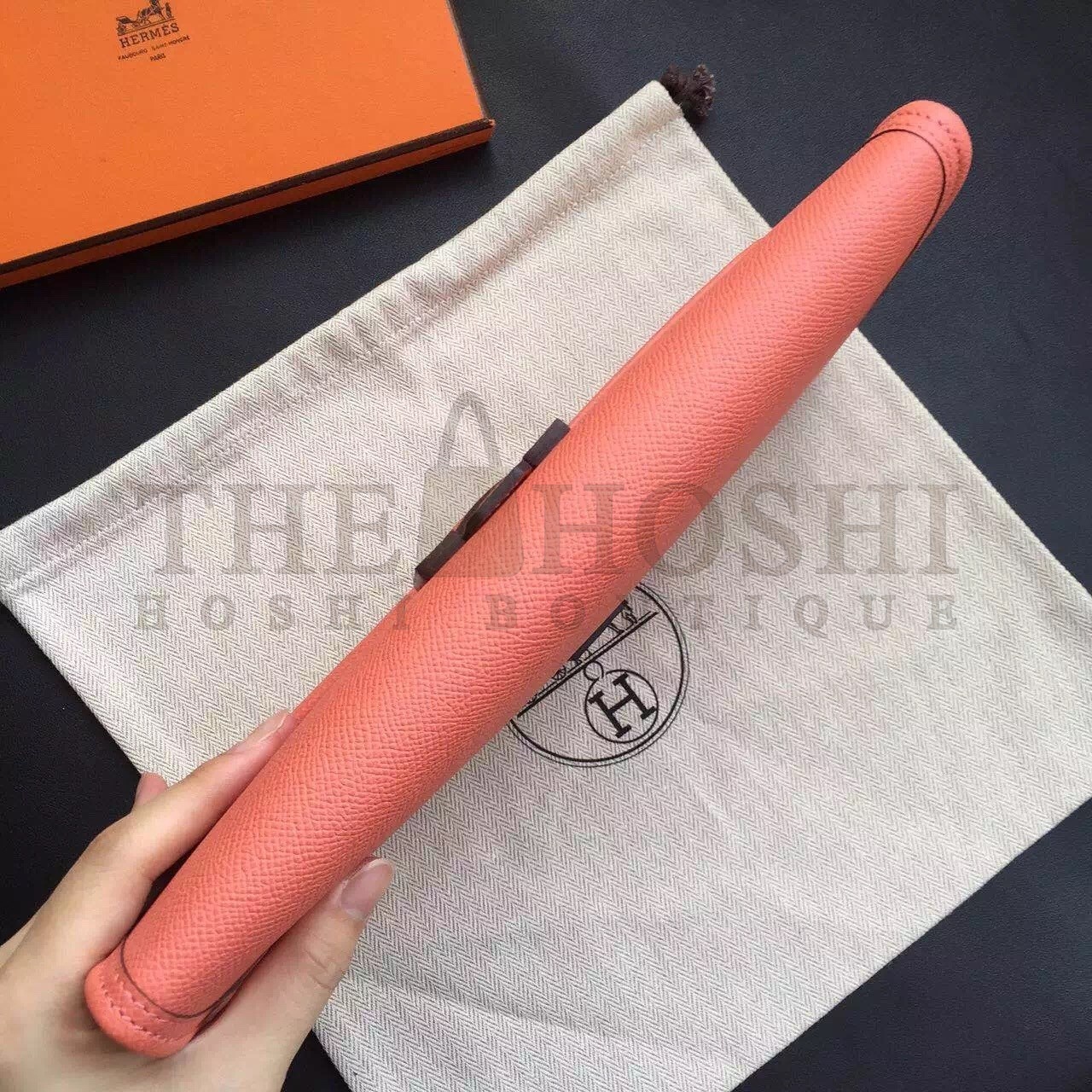 H**me5 Flamingo Epsom Jige Elan 29 Clutch Bag Master Quality