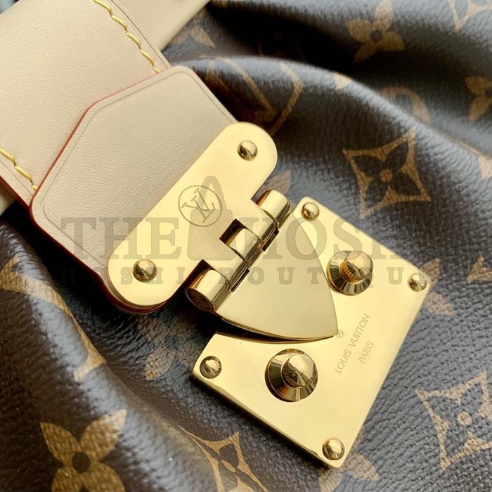 L0vis Vvtt0n LV Women Monogram Clutch Monogram Coated Canvas Calfskin Leather Master Quality