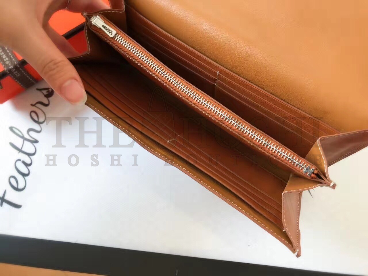 H**me5 Gold Swift Constance Long Wallet Master Quality