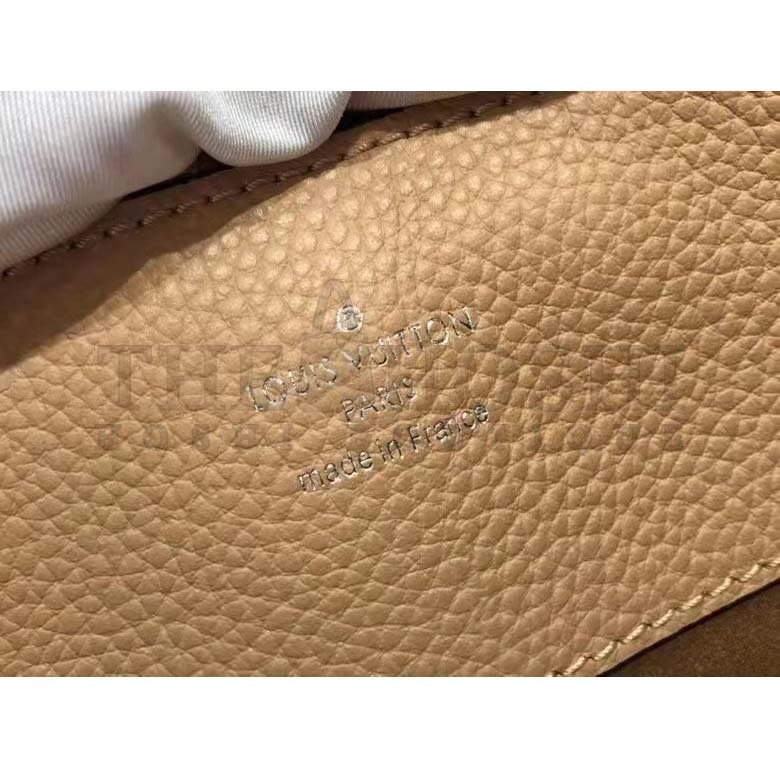 L0vis Vvtt0n LV Women Bella Tote Arizona Brown Mahina Perforated Calfskin Calf Master Quality