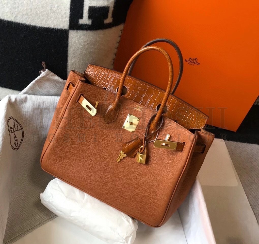H**me5 Touch Birkin 30cm Limited Edition Gold Bag Master Quality