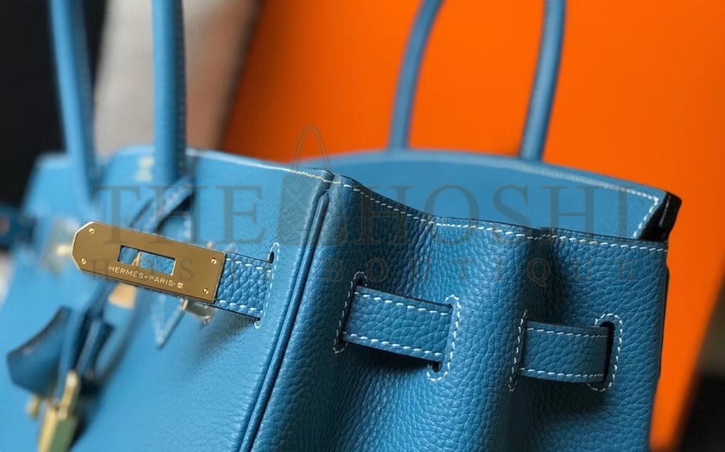 H**me5 Blue Jean Clemence Birkin 35cm Bag Master Quality