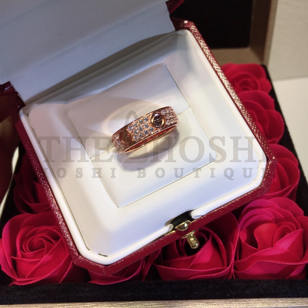 Ca*t1er Love Ring with D1am0nds Master Quality