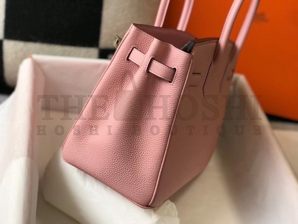 H**me5 Pink Clemence Birkin 30cm Bag GHW Master Quality